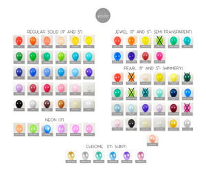 Custom Assembled Balloon Garland - Ottawa Local Pickup / Delivery