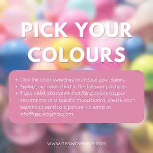 Custom Assembled Balloon Garland - Ottawa Local Pickup / Delivery