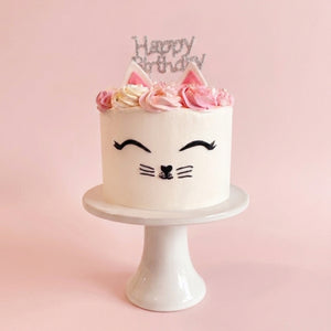 Princess Cat Balloon and Cake Combo | GenWoo Shop x Hokkaido Cake