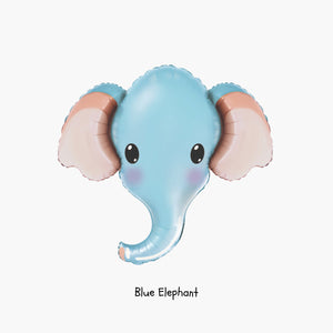 Cute Elephant Foil Balloons 39"