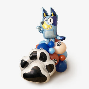 Bluey Paws Balloon Tower