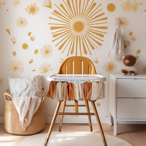 Boho Sunset High Chair Garland
