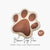 Mini Brown Dog Paw Foil Balloon - Airfill & Heat-seal - Birthday Party - Pet Birthday