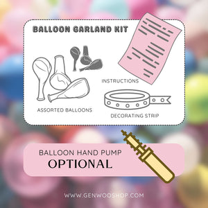 Custom Balloon Garland Kit {Pick Your Colors}