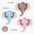 Elephant Foil Balloon 39" - Kids Safari Jungle Animal Birthday Party Decorations Wild Party Supplies