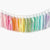 Iridescent Pastel Rainbow Tassel Garland - Rainbow Birthday Party Decorations