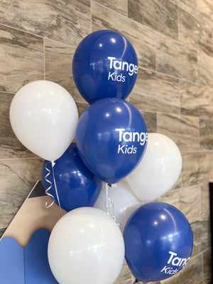 Custom Helium Logo Balloon Bouquet for Corporate Events - Ottawa Balloons