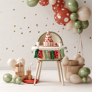 Mushroom Forest High Chair Garland