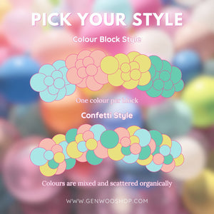 Custom Assembled Balloon Garland - Ottawa Local Pickup / Delivery