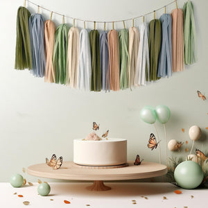 Rabbit Storybook-inspired Tassel Garland