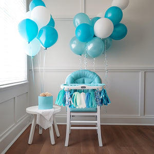 Sea Glass High Chair Garland