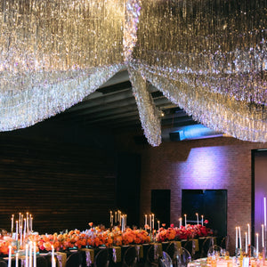 Silver Tinsel Garlands