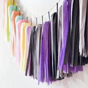 Wednesday and Enid Inspired Tassel Garland
