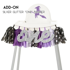 Purple Witch High Chair Garland