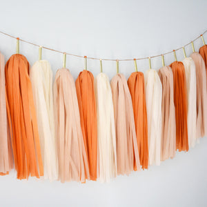 Boho Sunset Tassel Garland