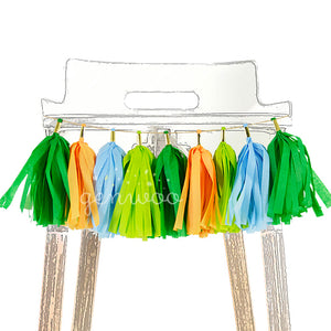 Dinosaur High Chair Garland