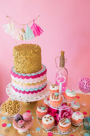 Custom Tassel Cake Topper