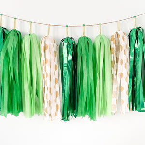 Lucky Green & Gold Tassel Garland Tassel Garland- St Patrick's Day Irish Birthday Party Backdrop Banner Bunting - Irish Baby Shower Decorations - Irish Wedding DecorsLucky Green & Gold Tassel Garland- St Patrick's Day Irish Birthday Party Backdrop Banner Bunting - Irish Baby Shower Decorations - Irish Wedding Decors