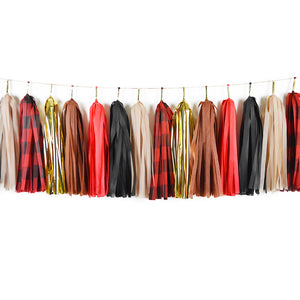 Lumberjack Tassel Garland