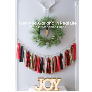 Lumberjack Tassel Garland