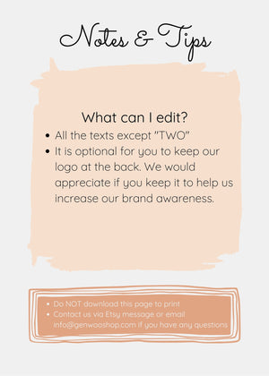 Editable Digital Easter Bunny 2nd Birthday Invitation