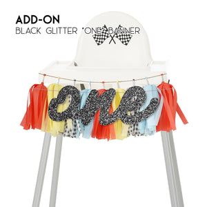 Race Car High Chair Garland