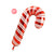 Red and White Candy Cane Foil Balloon 37-inch - Christmas Party Decoration, Holiday Birthday Party, Peppermint Candy Cane Balloon Styling GenWoo Shop Anagram Balloon