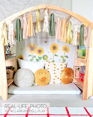 Sunflower Tassel Garland