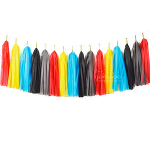 Superhero Tassel Garland