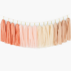 Terra Cotta Boho Tassel Garland