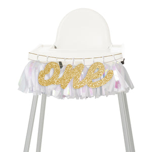 Floral Pastels High Chair Garland