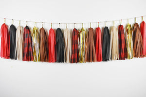 Lumberjack Tassel Garland