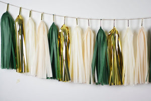 Eucalyptus Party Tassel Garland