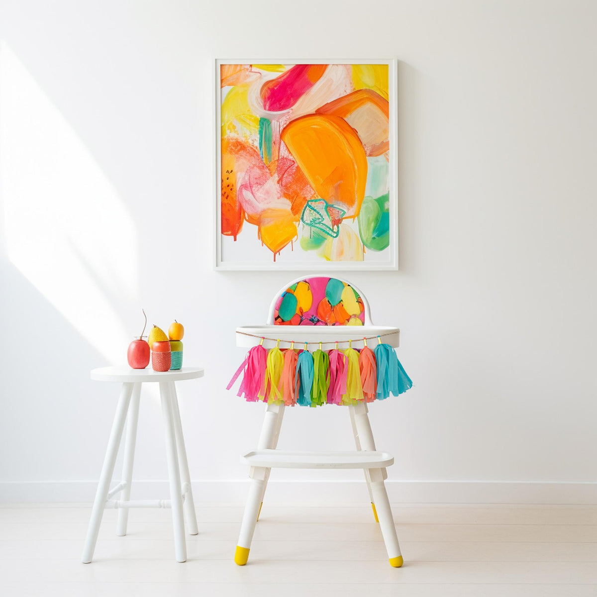 Aloha Fruity High Chair Garland