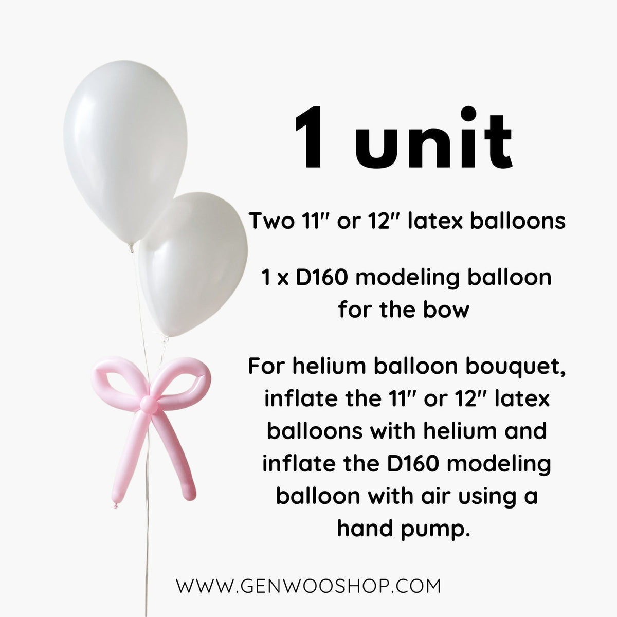 Balloon Bouquet with Bows