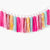 Dollhouse Delight Tassel Garland - Girls Dolls Toys Movie Inspired Pink and Blue Party Paper Banner Bunting Streamers Backdrop