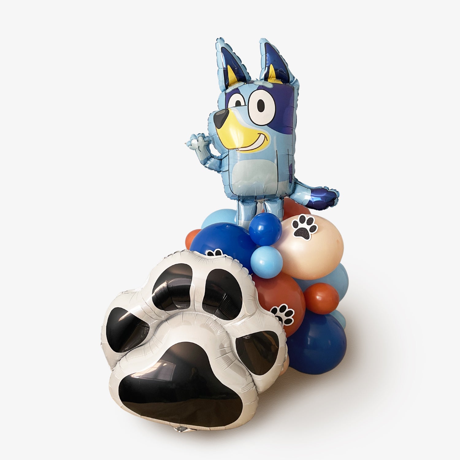 Bluey Paws Balloon Tower