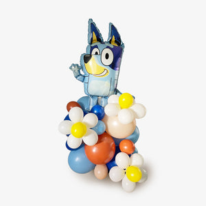 Bluey Daisy Balloon Column - Balloon Tower - DIY Kit - Assembled- Birthday Decorations