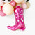 Cowgirl Pink Boot Foil Balloon 26" - Western Birthday Party - Last Rodeo Bachelorette Party 