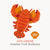 Cute Lobster Foil Balloon 39" - Nautical Beach Birthday Party Decoration - Summer Birthday Ocean Animal Theme