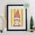 Digital Elf Print | 6 Sizes in 1 - Christmas Elves Wall Art Download Printable - Illustration for Children