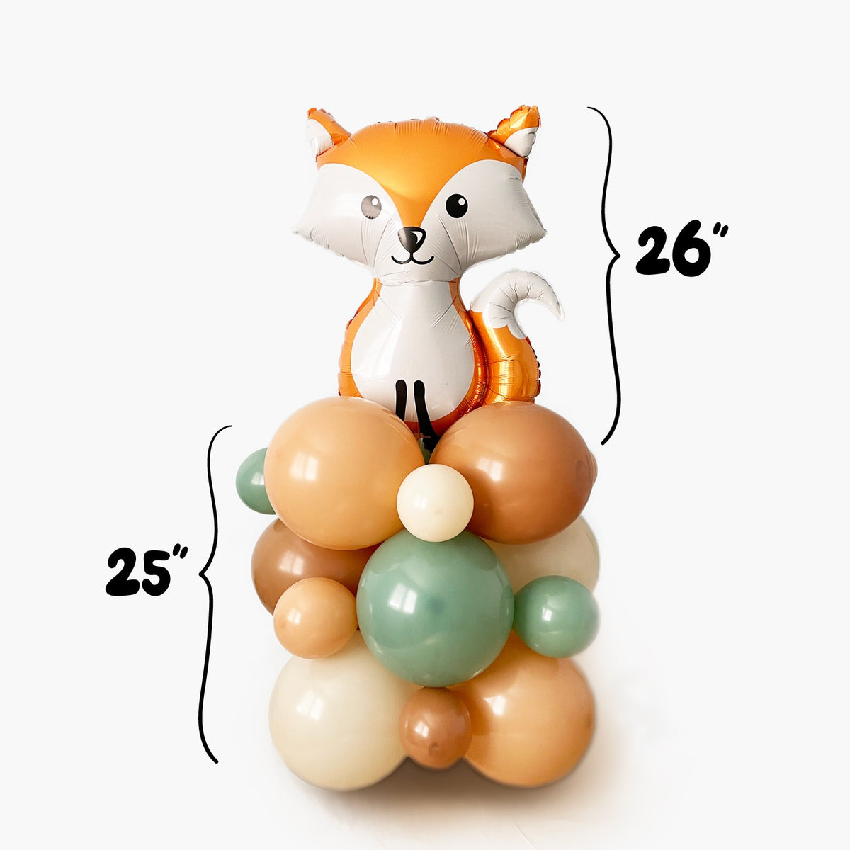 Woodland Fox Balloon Tower