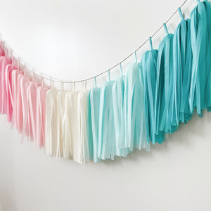 Gender Reveal Tassel Garland - Gender Reveal Party Decorations