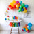Gold Rainbow High Chair Garland Banner - Rainbow First Birthday & Cake Smash Decorations