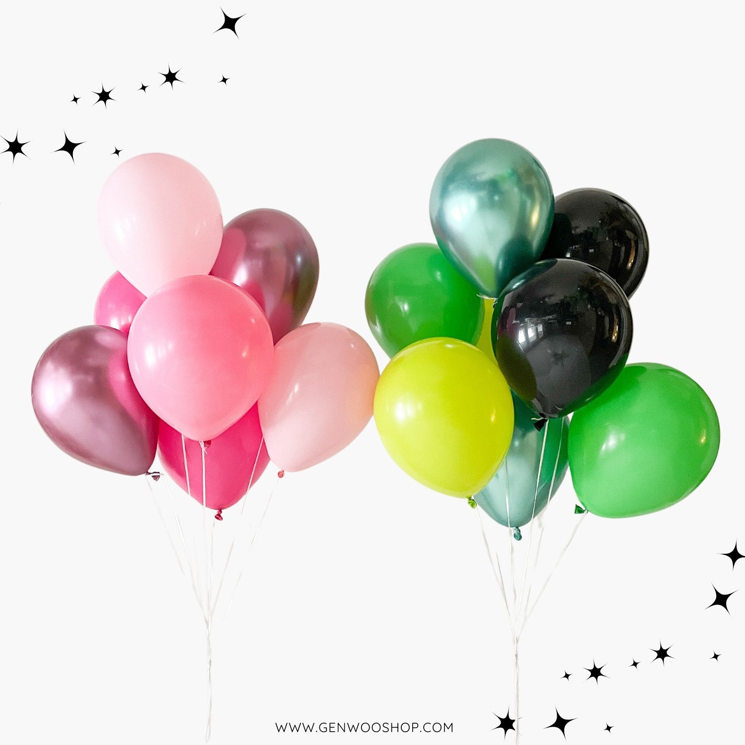 Good Witch Bad Witch Balloon Bouquets