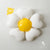 White Daisy Mylar Balloon 20in
