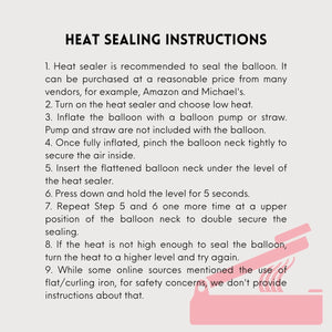 Mini Flamingo Foil Balloon - Airfill & Heat-seal