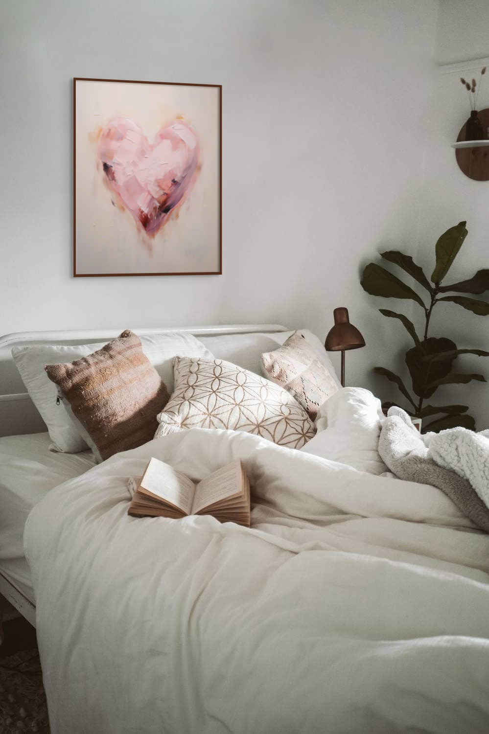 Pink Heart Digital Print