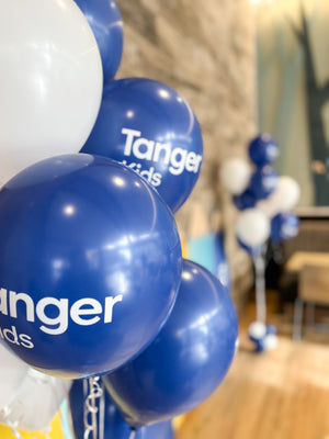 Custom Helium Logo Balloon Bouquet for Corporate Events - Ottawa Balloons