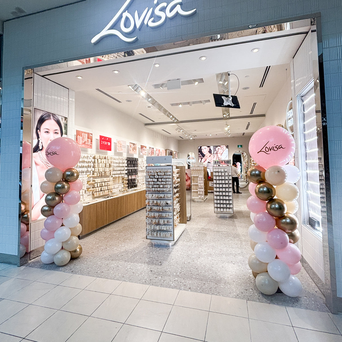 Logo Balloon Column for Corporate Events  - Ottawa Local